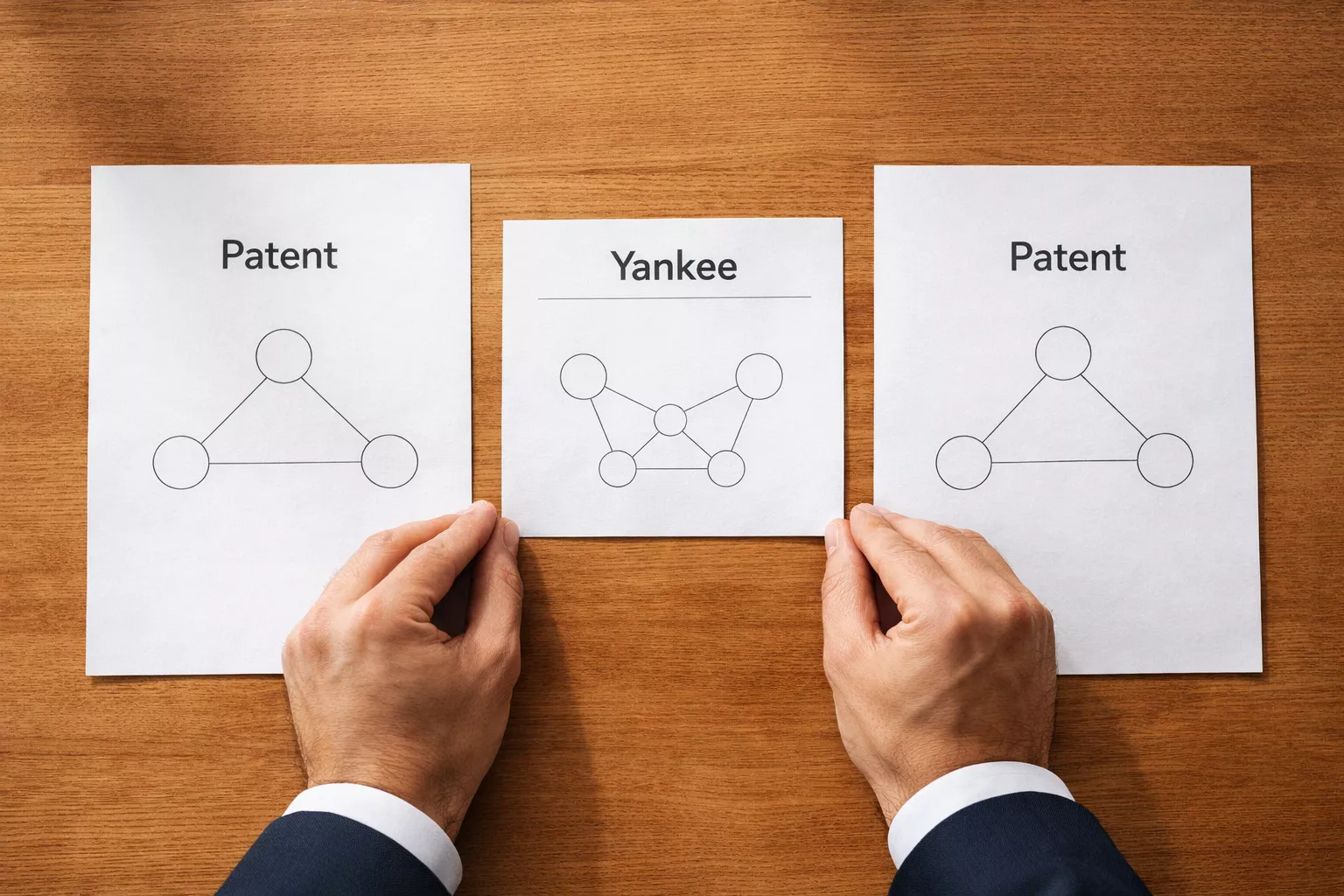 Schema sistema Alphabet con due gruppi Patent